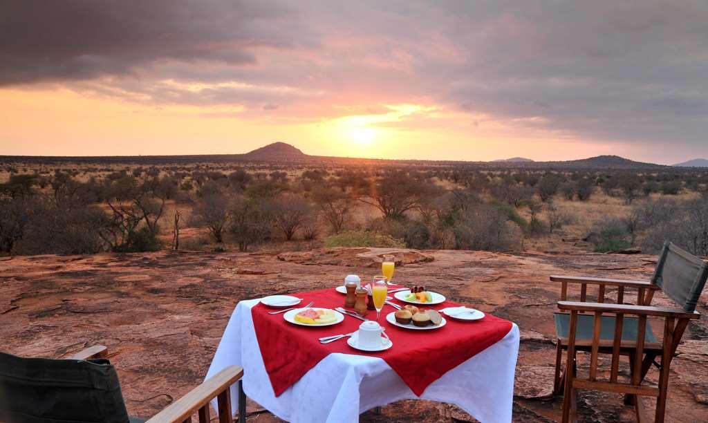 Kilaguni Serena Safari Lodge Tsavo Ресторан фото